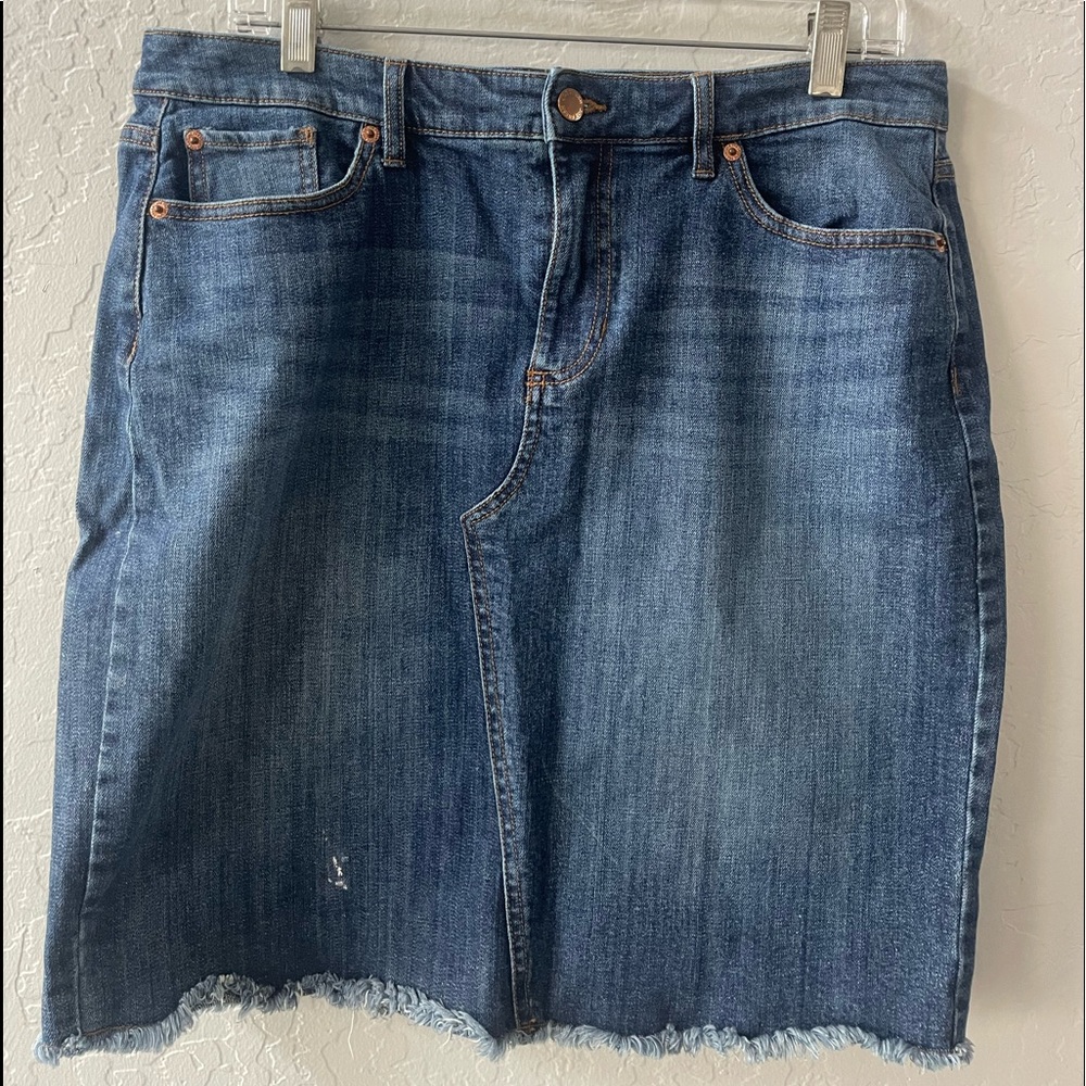 Blue Jean Skirt by Joe Fresh
